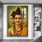 Sri Dattatreya Swami Glass Finish Vertical Wall Art