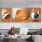 Deer Art Trio Glass Finish Wall Art (Set Of 3)