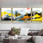 Majestic Mountain Views Glass Finish Wall Art (Set Of 3)