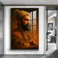 Chhatrapati Shivaji Maharaj Glass Finish Vertical Wall Art