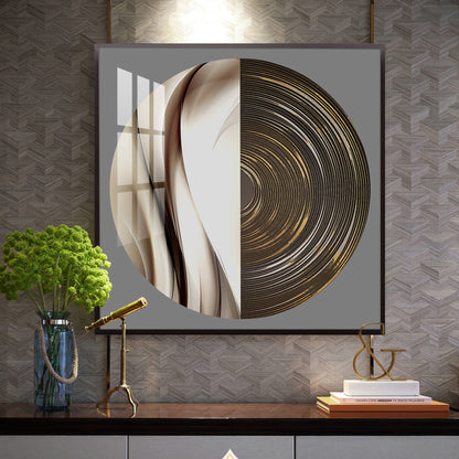 Orbit Dreamday Glass Finish Square Wall Art