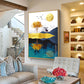 Urban Antler Artistry Glass Finish Vertical Wall Art