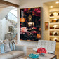 Buddha Eternal Peace Glass Finish Vertical Wall Art