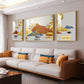 Alpine Harmony Glass Finish Wall Art (Set Of 3)