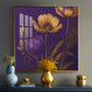 Lavender Haven Decor Glass Finish Square Wall Art