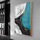 Artistry Abode Glass Finish Vertical Wall Art