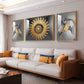 Voyage of Horses Glass Finish Wall Art (Set Of 3)