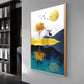 Urban Antler Artistry Glass Finish Vertical Wall Art