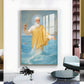 Hands of Harmony Glass Finish Vertical Wall Art