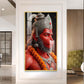 Jai Shri Bajarang Bali Glass Finish Vertical Wall Art