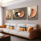 Opulent Vision Glass Finish Wall Art (Set Of 3)