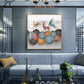 Deer’s Odyssey Glass Finish Square Wall Art