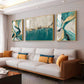Muse of Colors Glass Finish Wall Art (Set Of 3)