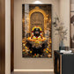 Shivling Mahakaleshwar Glass Finish Vertical Wall Art