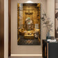 Divine Kedarnath Jyotirlinga Glass Finish Vertical Wall Art