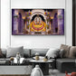 Lord Khatu Shyam ji Glass Finish Horizontal Wall Art