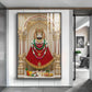 Khatu Naresh Shyam Baba Glass Finish Vertical Wall Art