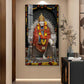 Sai Baba Blessings Glass Finish Vertical Wall Art
