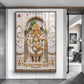 Shri Ranchor Raiji Glass Finish Vertical Wall Art