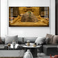 Kedarnath Jyotirlinga Glass Finish Horizontal Wall Art