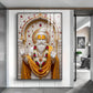 Premanand Maharaj Ji Glass Finish Vertical Wall Art
