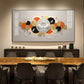 Pair Of White Swan Glass Finish Horizontal Wall Art