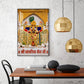 Shree Sanwaria Seth Glass Finish Vertical Wall Art