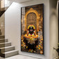 Shivling Mahakaleshwar Glass Finish Vertical Wall Art