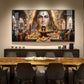 Divine Shiv Shankar Glass Finish Horizontal Wall Art