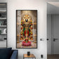 Lord Tirupati Bala Ji Glass Finish Vertical Wall Art
