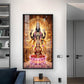 Lord Tirupati Balaji Glass Finish Vertical Wall Art