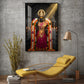Goddess Annapoorna Devi Glass Finish Vertical Wall Art