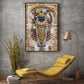 Shrinathji Maharaj Glass Finish Vertical Wall Art