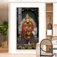 Sai Baba Blessings Glass Finish Vertical Wall Art