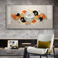 Pair Of White Swan Glass Finish Horizontal Wall Art