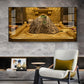 Kedarnath Jyotirlinga Glass Finish Horizontal Wall Art