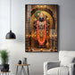 Hindu Deity Lord Venkateswara Glass Finish Vertical Wall Art