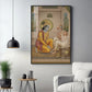Krishna Sudama Glass Finish Vertical Wall Art
