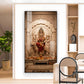 Hindu Goddess Durga Maa Glass Finish Vertical Wall Art