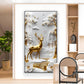 Deerlighted Forest Glass Finish Vertical Wall Art