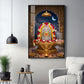 Lord Shiva Lingam Glass Finish Vertical Wall Art