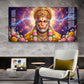 Hanuman Ji Glass Finish Horizontal Wall Art