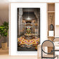 Divine Omkareshwar Jyotirlinga Glass Finish Vertical Wall Art