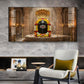 Mahadev Shambhu Glass Finish Horizontal Wall Art