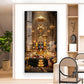Jai Shiv Shankar Glass Finish Vertical Wall Art