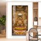 Mahakaleshwar Jyotirlinga Glass Finish Vertical Wall Art