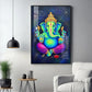 Lord Vinayak Glass Finish Vertical Wall Art