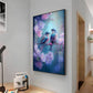 Harmony in Flight Glass Finish Vertical Wall Art