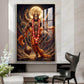 Divine Lord Hanuman Ji Glass Finish Vertical Wall Art