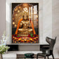 Samriddhi Hanuman Ji Glass Finish Vertical Wall Art